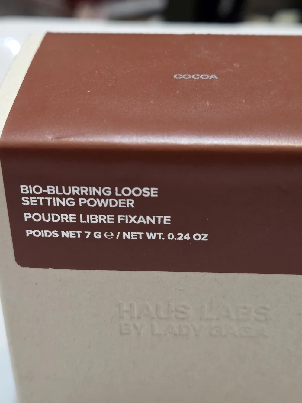 Haus Labs by Lady Gaga Bio-Blurring Loose Setting Powder in Cocoa